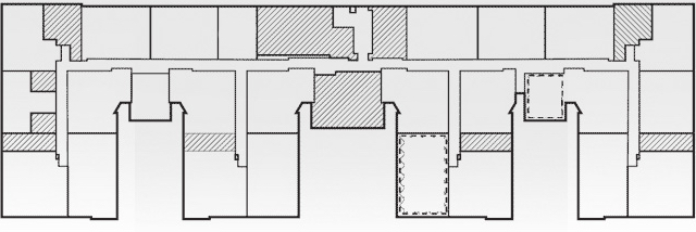 Nueces House first floor site map